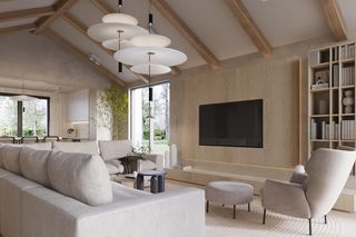 Dom w stylu japandi w Busku-Zdroju