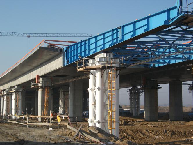 Autostrada A1 i najdłuższa na Podkarpaciu estakada w budowie 