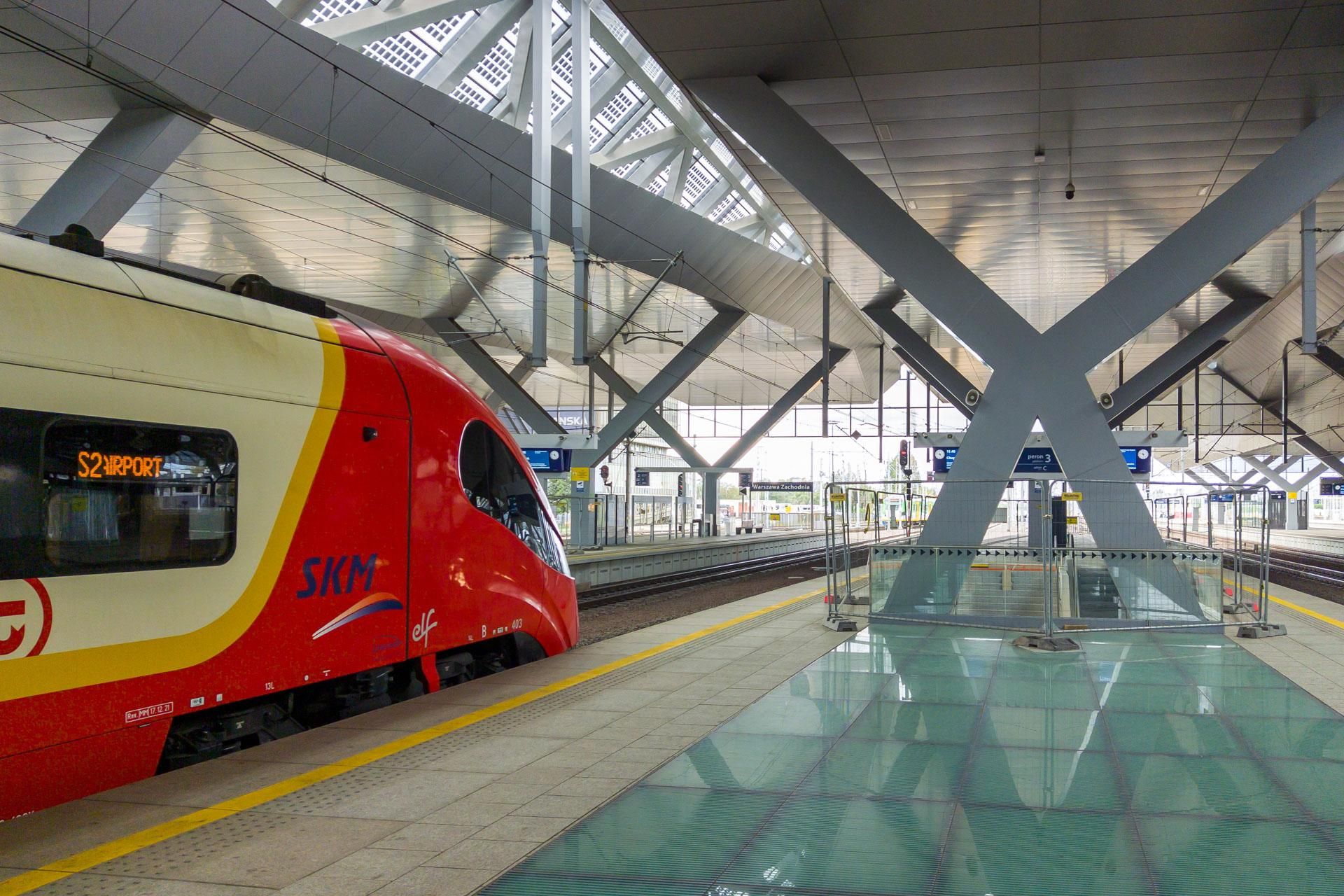 Stacja i dworzec Warszawa Zachodnia - sierpień 2025