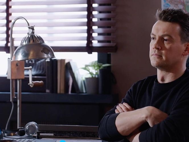 M jak miłość odc. 1856 kulisy serialu: Jakub (Krzysztof Kwiatkowski) 