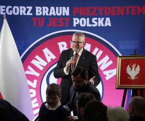 Grzegorz Braun przyjedzie do Leszna