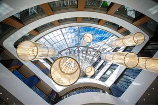 Nowa aranżacja lobby WTT Warsaw Trade Tower. Projekta lobby MIXD 