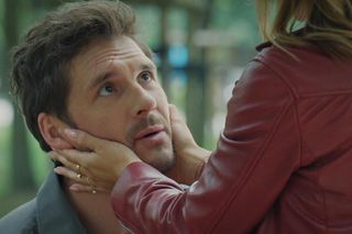 M jak miłość odc. 1829. Kama (Michalina Sosna), Marcin (Mikołaj Roznerski)