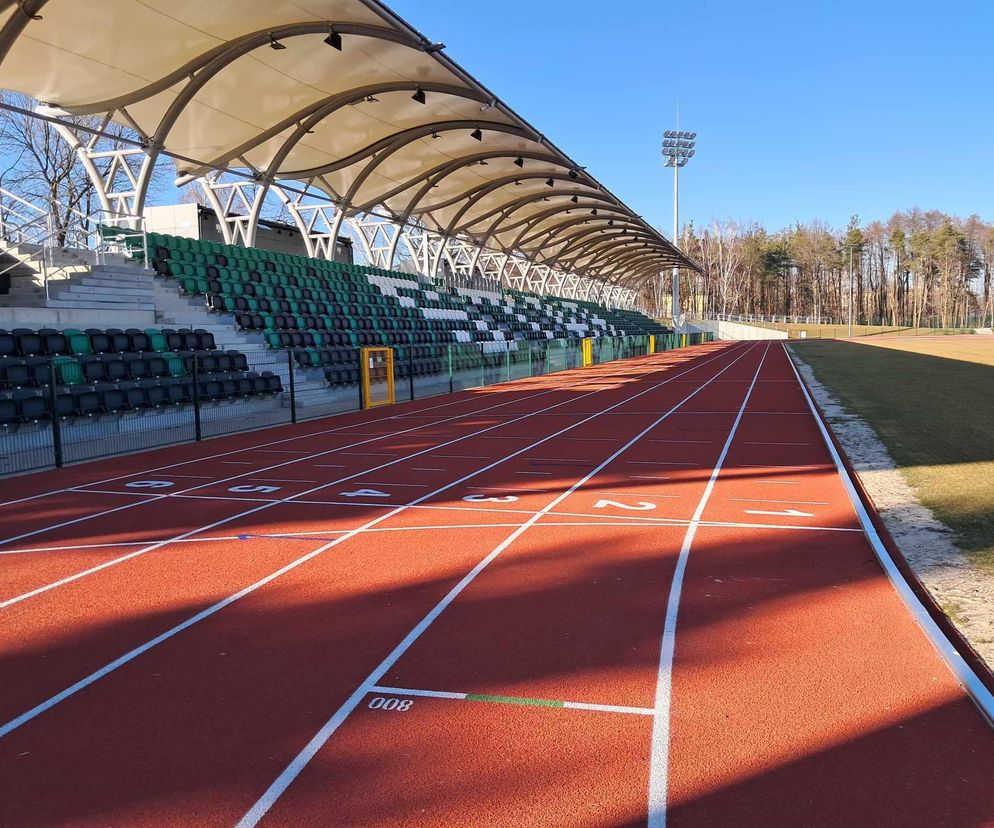 Stadion w Starachowicach po remoncie