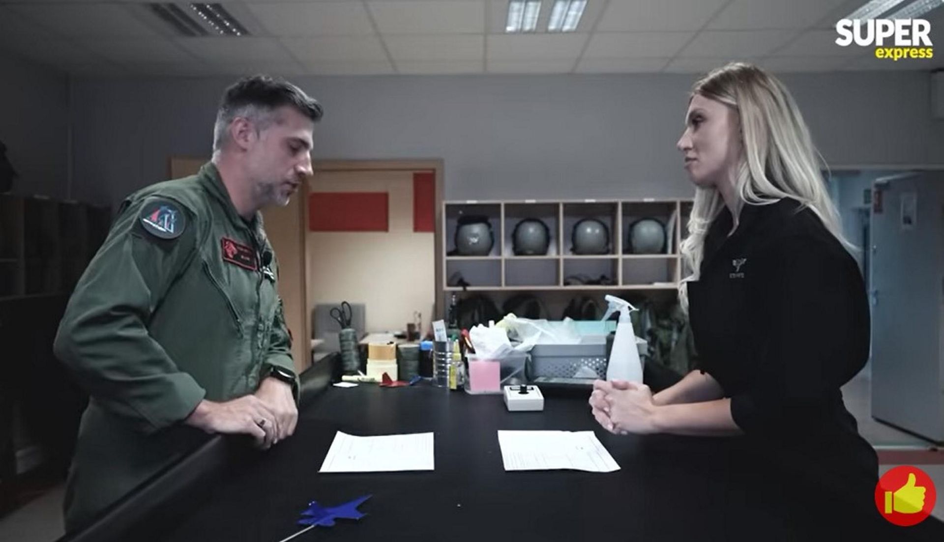 Baza F-16 od środka w serii „Pajączkowska do wojska"