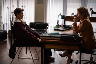 Na dobre i na złe odc. 954. Blanka (Pola Gonciarz), Agata Woźnika (Emilia Komarnicka)