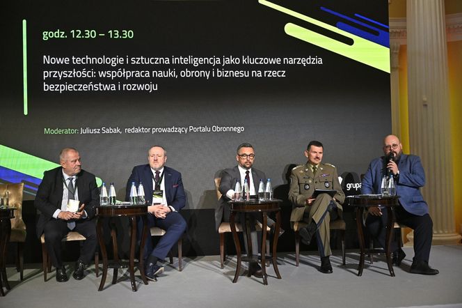 Konferencja Portalu Obronnego, Panel 3: Nowe technologie i sztuczna inteligencja jako kluczowe narzędzia przyszłości: Współpraca nauki, obrony i biznesu na rzecz bezpieczeństwa i rozwoju