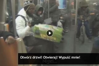 Brzuchomówca w nowojorskim metrze HIT SIECI niesamowite wideo