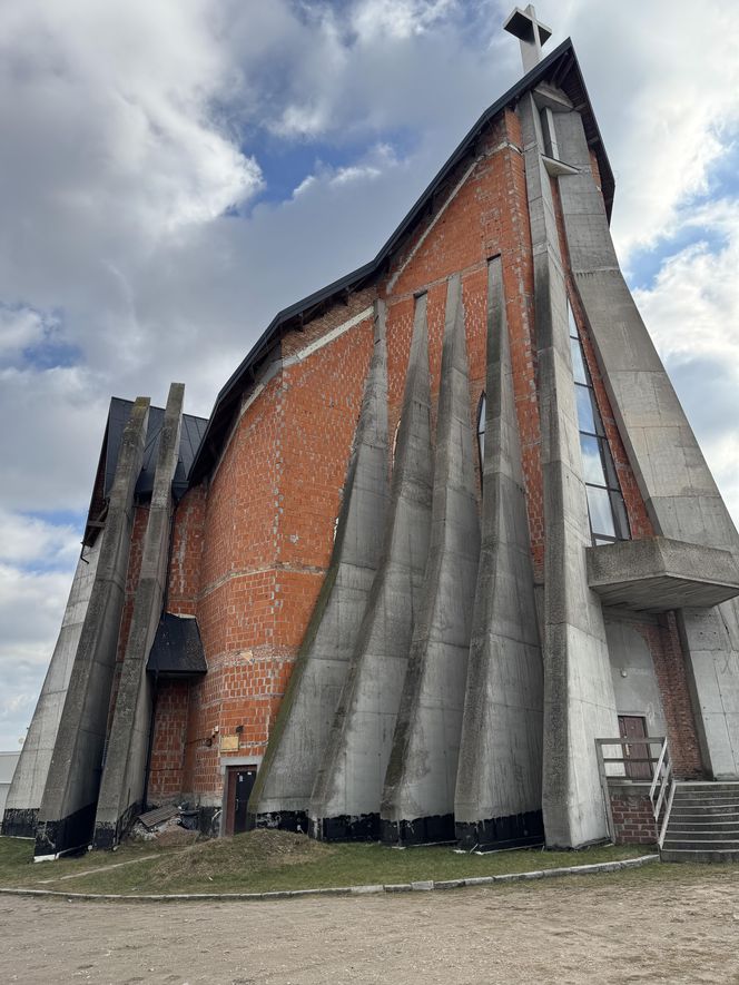 Budowany kościół na Zaciszu