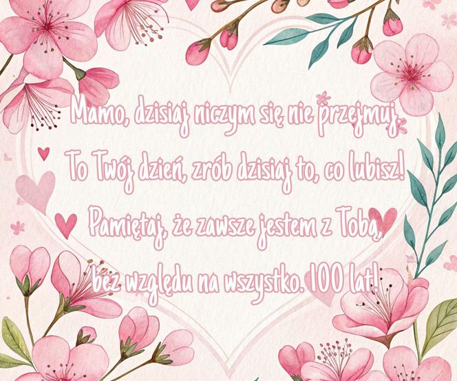 Kartki na Dzień Matki