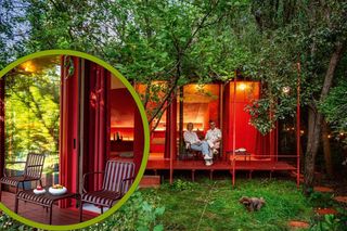 Magda i Grzegorz szukali spokojnego miejsca do odpoczynku i powstała ta altana inna niż wszystkie. NOKE Architects 