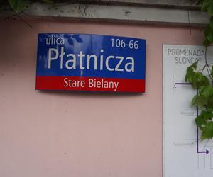 Ulica Płatnicza na Bielanach 