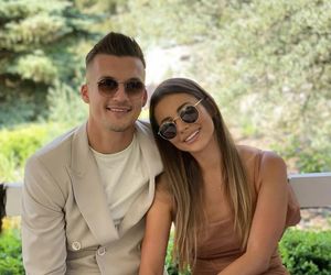 Arkadiusz Reca z żoną 