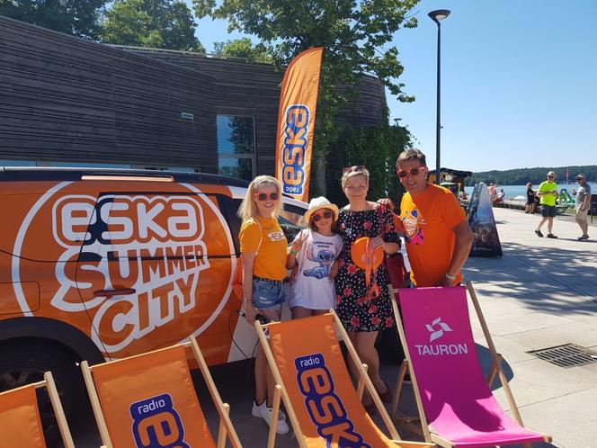 Eska Summer City Olsztyn! Wizyta na plaży CRS Ukiel