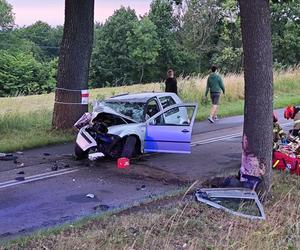 Wypadek w pobliżu Drawska Pomorskiego 