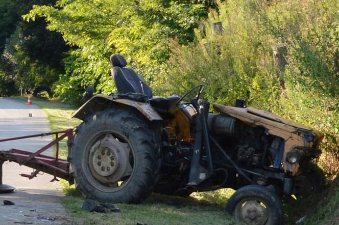 Wisłowiec: Ciągnik zmiażdżył rolnika. 52-latek nie żyje