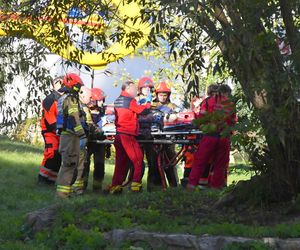 Wypadek w Świnoujściu. Mężczyzna wypadł z okna
