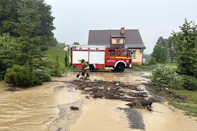 Ponad 40 interwencji podkarpackich strażaków 