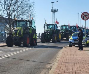 Protest rolników w Opolu w środę 19 marca 2025 roku