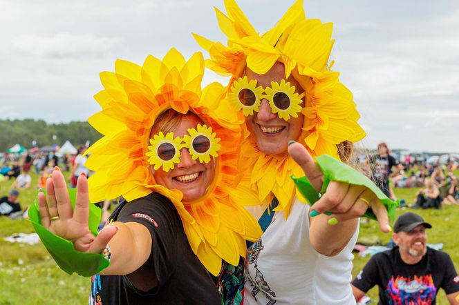 Festiwalowicze na Pol'and Rock Festivalu 2025