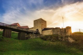 Ruiny zamku w Dobczycach