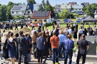 Ostatnie pożegnanie Katarzyny, która zginęła z rąk męża