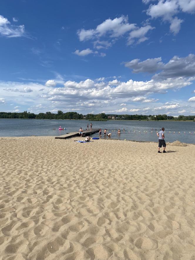 Upał nad Zalewem Kraśnickim