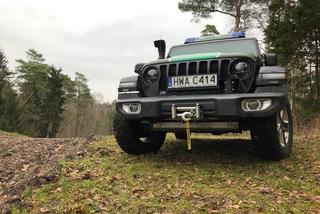 Jeepy Wrangler Sahara dla Straży Granicznej. Te samochody nie boją się bezdroży