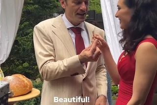 Mariusz Zaniewski z ukochaną