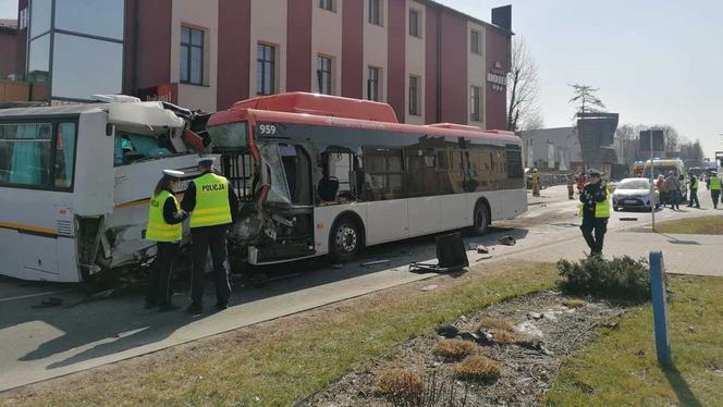 Rzeszów. Wypadek autobusów na Al. Rejtana [GALERIA]