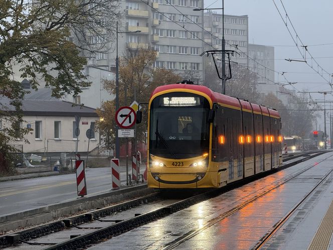 Warszawa. Tramwaj do Wilanowa