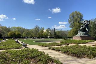 Wiosna w Łazienkach Królewskich