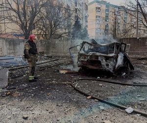 Rosyjski atak rakietowy na Krzywy Róg