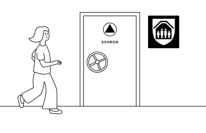 Oznaczenie schronu