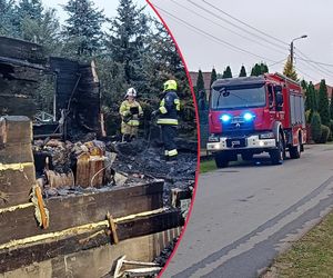 Tragiczny pożar drewnianego domu pod Terespolem. Nie żyje ojciec i syn