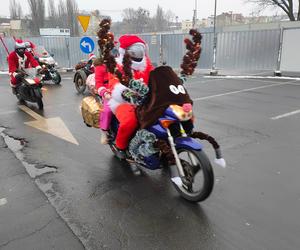 Mikołaje na motocyklach w Manufakturze. Finał corocznej akcji charytatywnej [ZDJĘCIA]