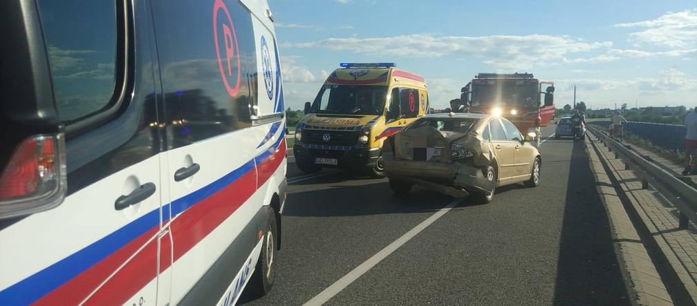 Poważny wypadek w miejscowości Rogówko koło Torunia