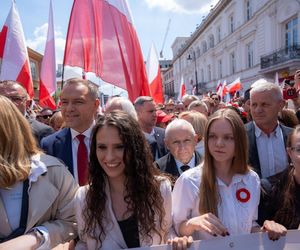  Jarosław Kaczyński na marszu Karola Nawrockiego