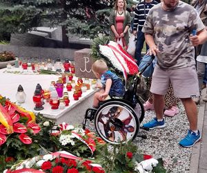 81. rocznica wybuchu Powstania Warszawskiego. Uroczystości przy pomniku Gloria Victis