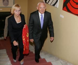 Leszek Miller z żoną Aleksandrą, 2011r.