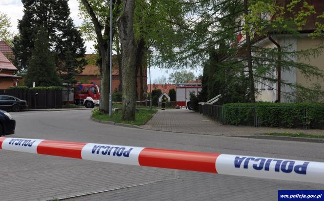 Przyszedł z niewybuchem na policję