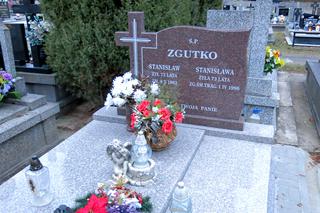 Grób Stanisławy Zgutko (+73 l.) na cmentarzu w Hajnówce