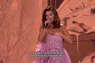 Edyta Górniak na koncercie Silna biało-czerwona