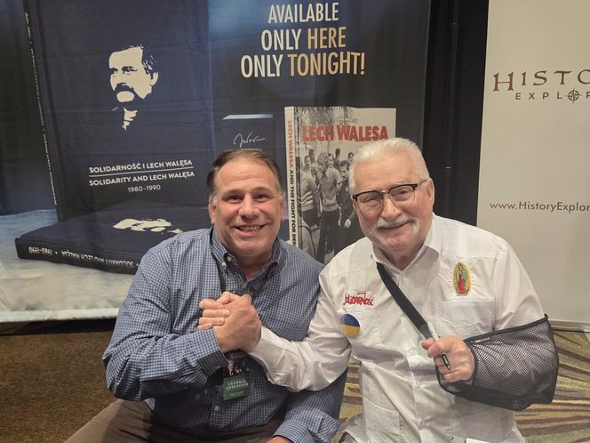 Wałęsa podbija Amerykę