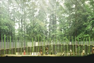 Wizualizacja nowych atrakcji na Miejskiej Górze w Starym Sączu