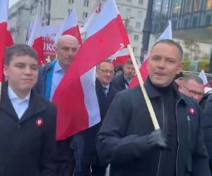 Karol Nawrocki na Marszu 2025