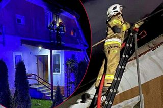 Tragedia pod Kętrzynem. 13-latka i mężczyzna zginęli w pożarze domu 