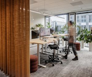 Biuro Kraft Heinz w kompleksie Harmony Office Park na warszawskim Mokotowie