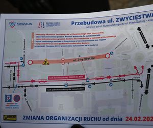 Wkrótce ruszy przebudowa ul. Zwycięstwa w Koszalinie