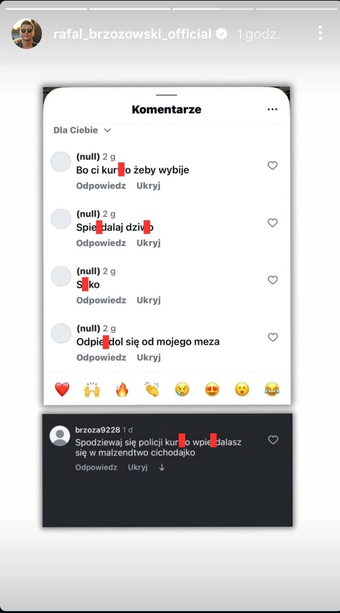 Rafał Brzozowski jest ofiarą stalkingu. Przestrzega swoich fanów i prosi o wzmożoną ostrożność.